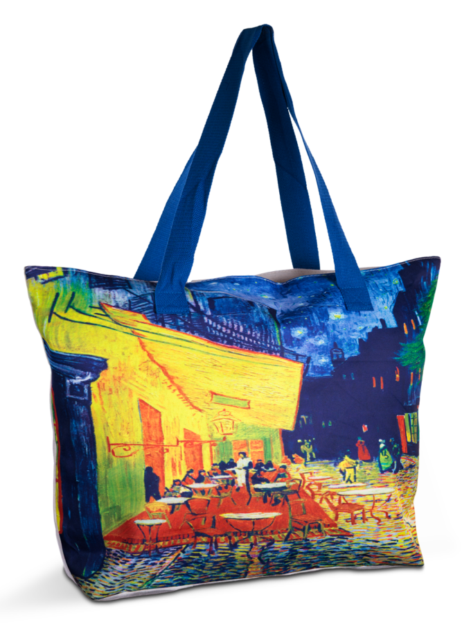 12 Stück XL Tragetaschen mit Künstlermotiv sortiert