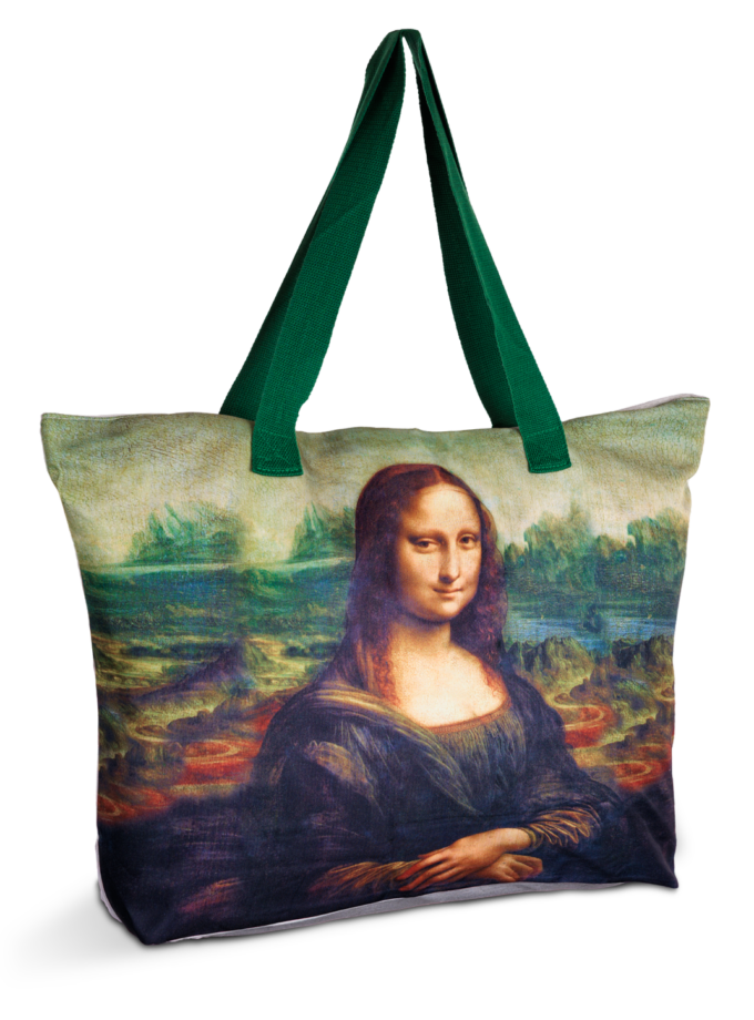 12 Stück XL Tragetaschen mit Künstlermotiv sortiert