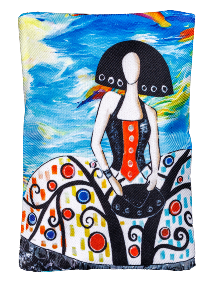 12 Stück XL Tragetaschen Design Lady