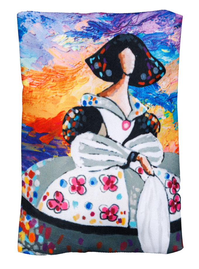 12 Stück XL Tragetaschen Design Lady