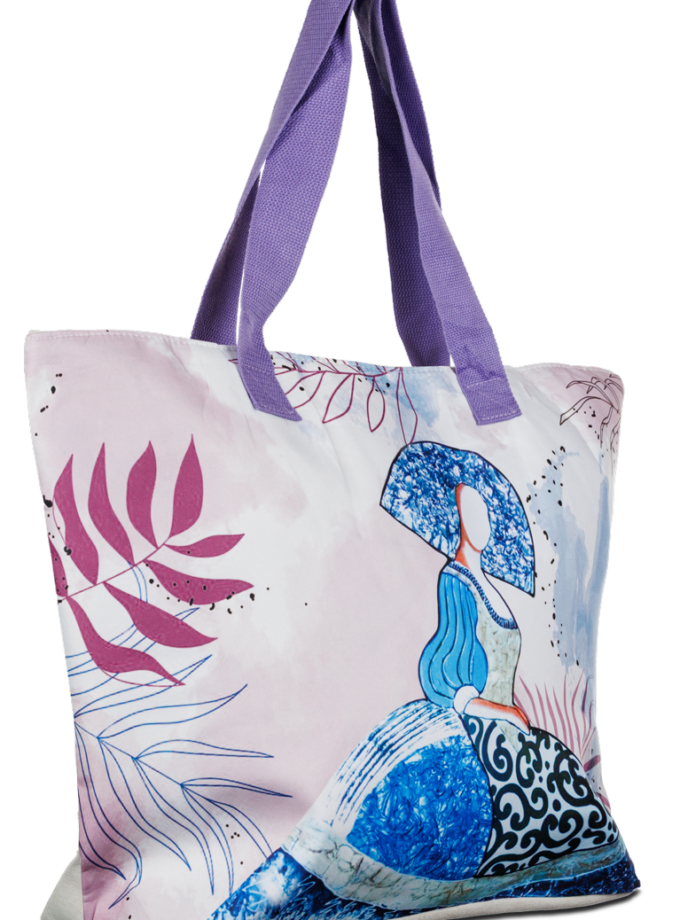 12 Stück XL Tragetaschen Design Lady