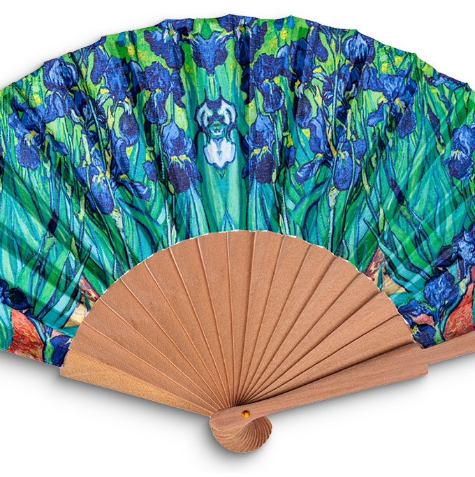 24 Stück Fächer mit Künstleraufdruck