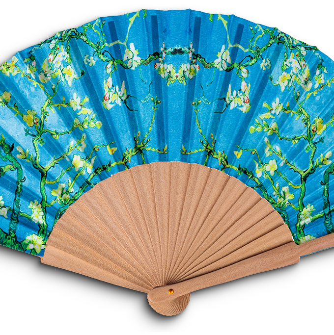 24 Stück Fächer mit Künstleraufdruck