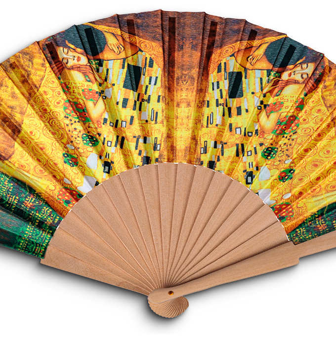 24 Stück Fächer mit Künstleraufdruck