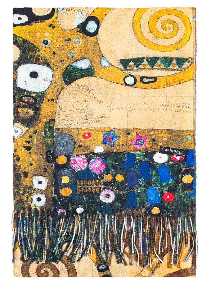 12 Stück Künstlerschal Mix Herbst/Winter