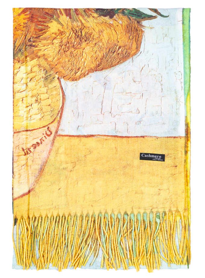 12 Stück Künstlerschal Mix Herbst/Winter