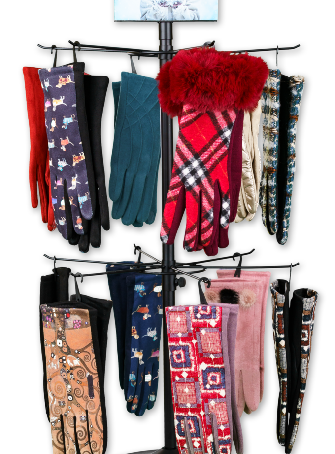 Pultdrehständer für Handschuhe