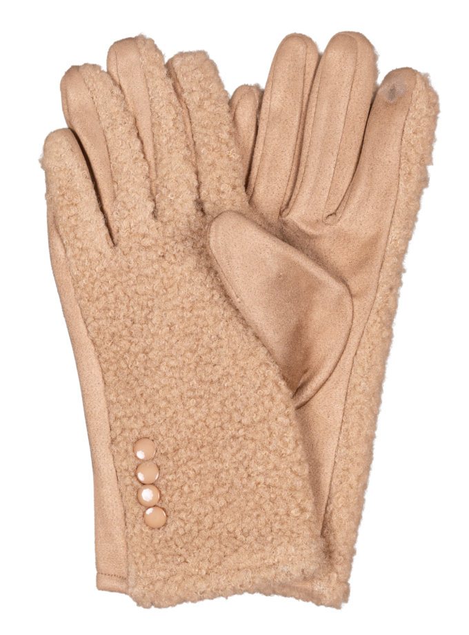 12 Paar Damenhandschuhe farblich sortiert