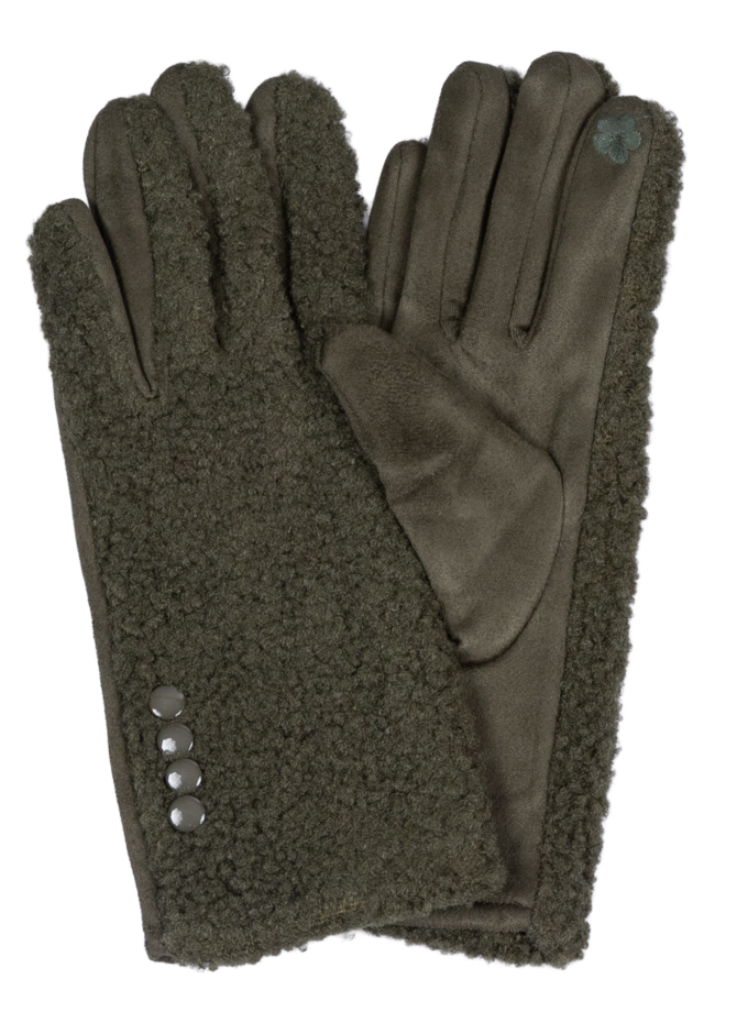 12 Paar Damenhandschuhe farblich sortiert