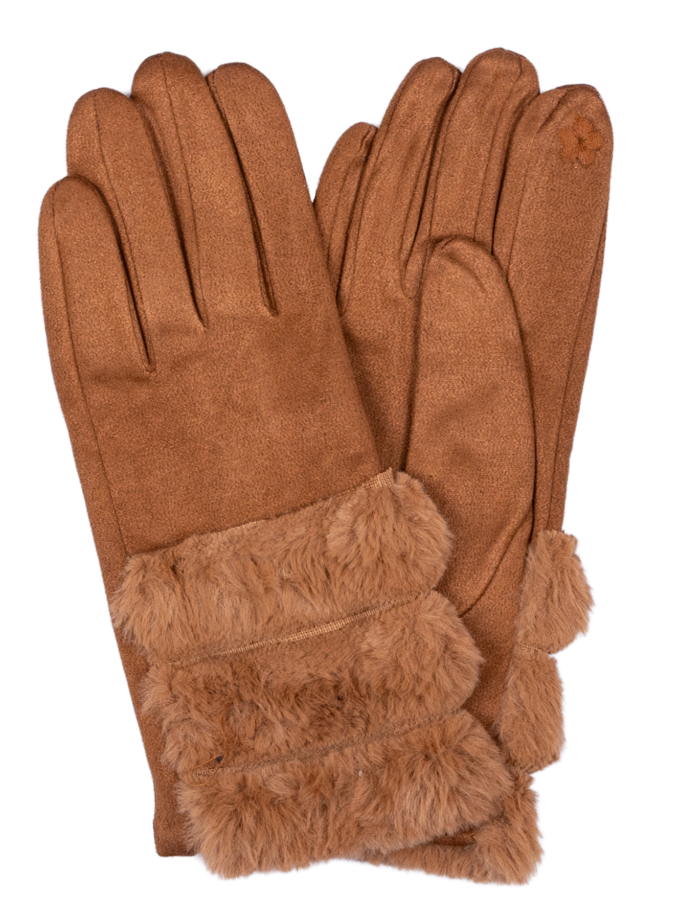 12 Paar Damenhandschuhe farblich sortiert