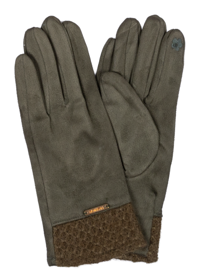 12 Paar Damenhandschuhe farblich sortiert