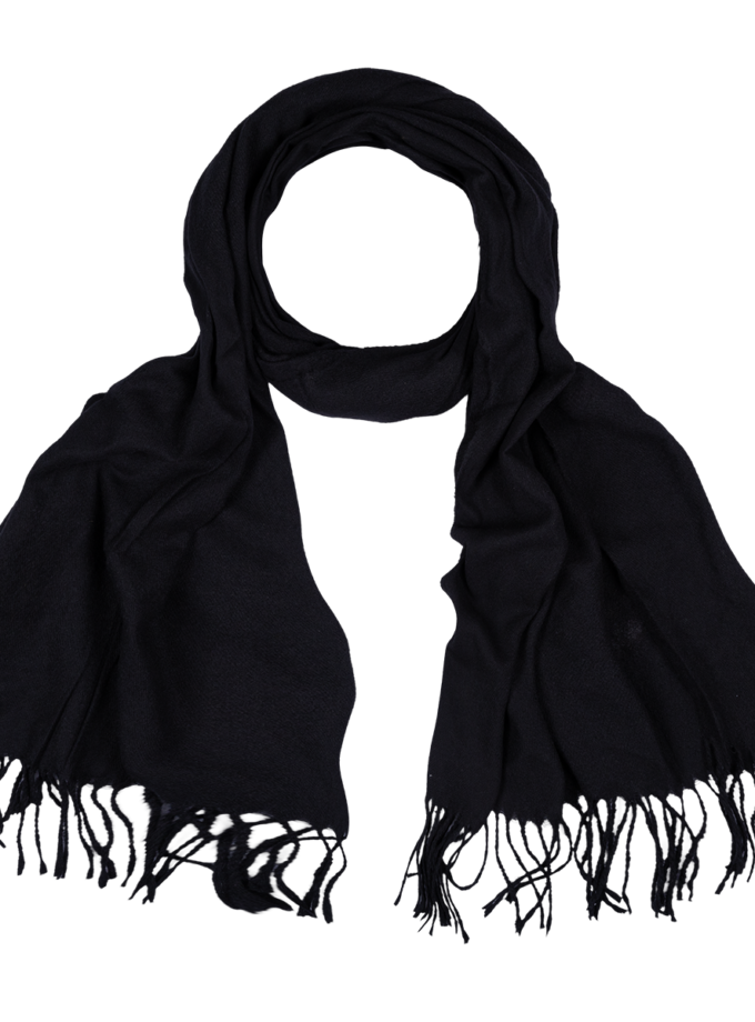 12 Stück Schal einfärbig Mix Herbst/Winter