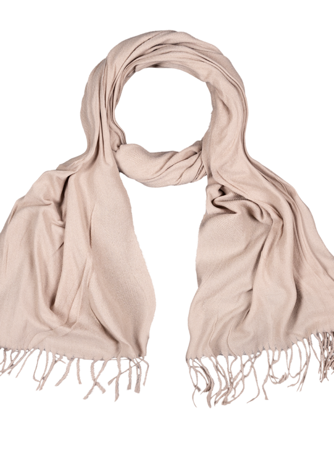 12 Stück Schal einfärbig Mix Herbst/Winter