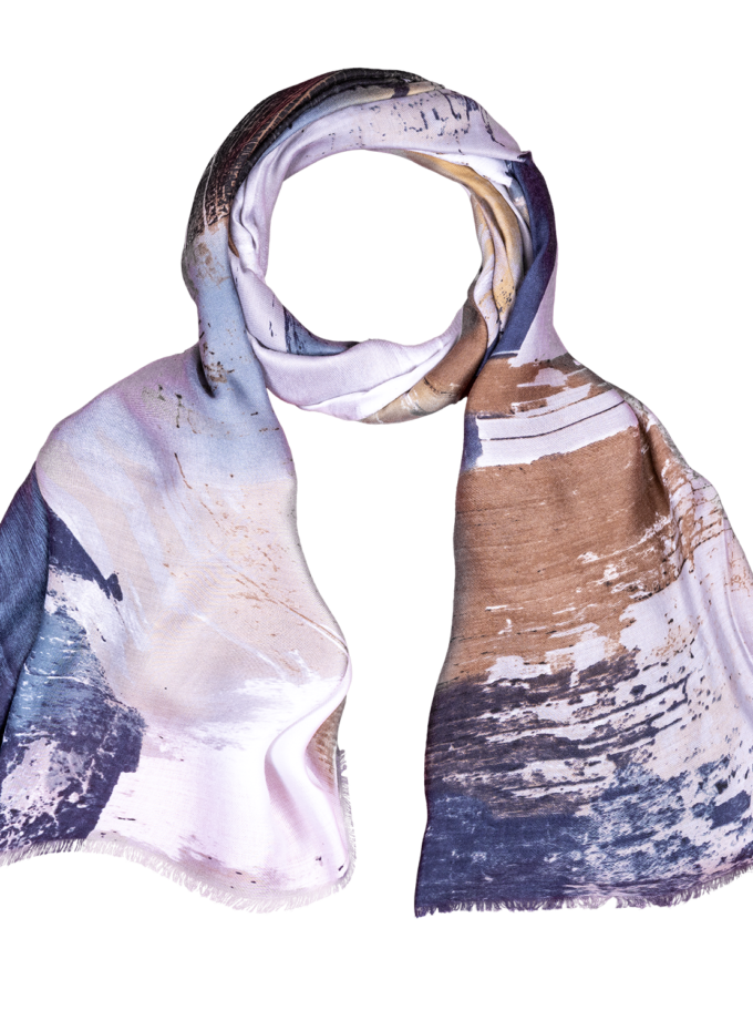 48 Stück Schal Herbst/Winter gemustert Best of Mix