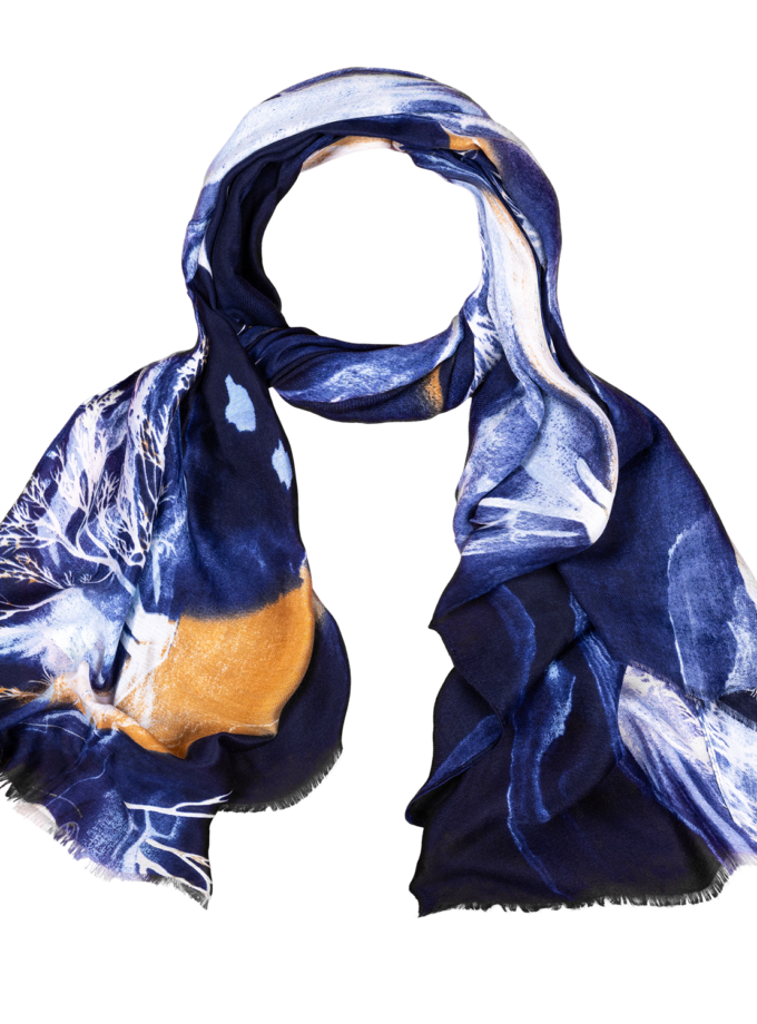 48 Stück Schal Herbst/Winter gemustert Best of Mix