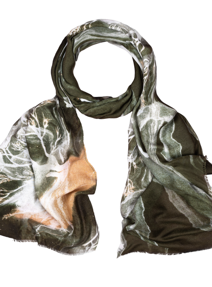 48 Stück Schal Herbst/Winter gemustert Best of Mix