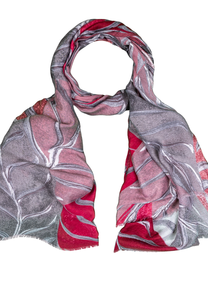 48 Stück Schal Herbst/Winter gemustert Best of Mix