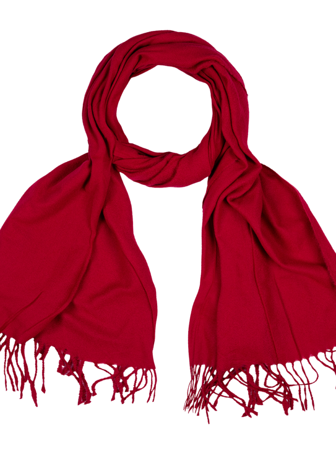 12 Stück Schal einfärbig Mix Herbst/Winter