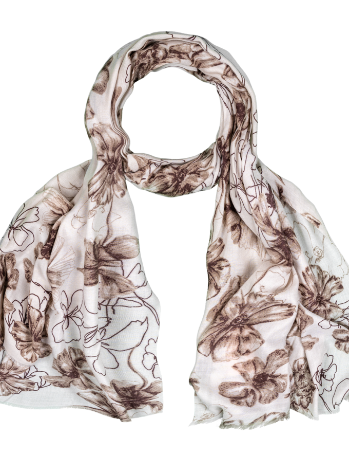 48 Stück Schal Herbst/Winter gemustert Best of Mix