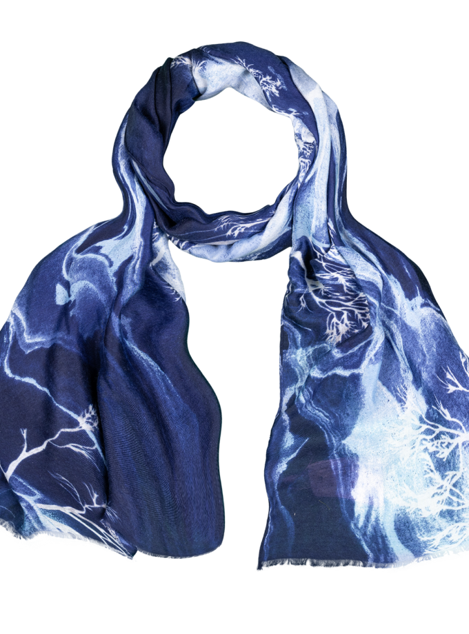 48 Stück Schal Herbst/Winter gemustert Best of Mix