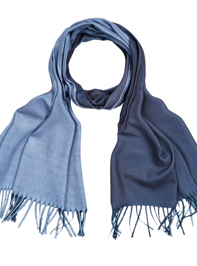 12 Stück zweifärbige Schals