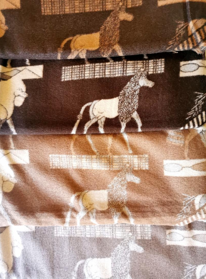6 Stk Winterdreieckstuch Dreamer Premium Edition sortiert